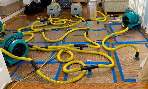 Professional Flood Damage Restoration technician working in Tonto Basin, AZ